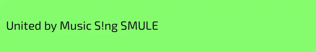United by Music S!ng SMULE